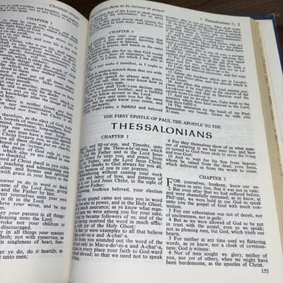 VTG Holy Bible Bicentennial Freedom Edition Illustrated King James Red Letter - Thumbnail 23