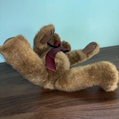 Vintage The Boyds Collection Bear Jointed 11” Pellets In Arms Legs And Belly - Thumbnail 8