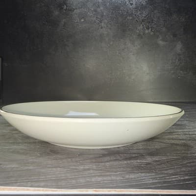 Vtg Replacement Homer Laughlin Golden Wheat 7.5" Soup Cereal Bowl 22K Gold Trim - Thumbnail 3