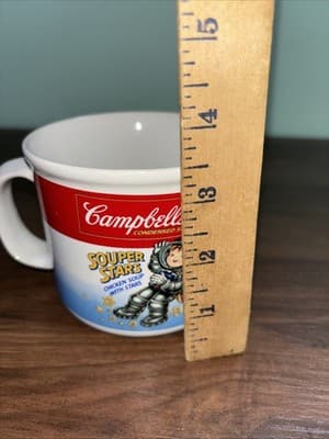Campbell's Soup Company Souper Star Astronaut Soup Mug Vintage 1990's - Thumbnail 10