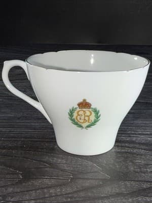 Shelley Cup & Saucer Set Royal Visit QE II & Prince Philip Visit to Canada 1959 - Thumbnail 8