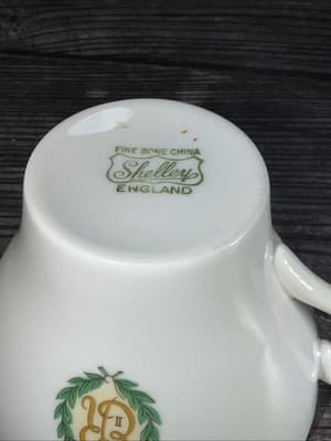 Shelley Cup & Saucer Set Royal Visit QE II & Prince Philip Visit to Canada 1959 - Thumbnail 10