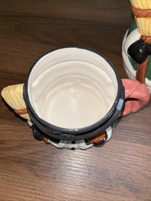 VTG Snowman Pitcher Coffee Mug “Holiday Cheer Collection” Bella Casa By Ganz - Thumbnail 5