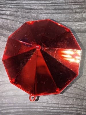 VTG Christmas Jewelbrite Unbreakable Reflector Jumbo Diorama Ornaments in Box - Thumbnail 20