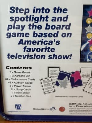 VTG American Idol Game "The Search for a Superstar" 2003 Karaoke Kelly Clarkson - Thumbnail 9