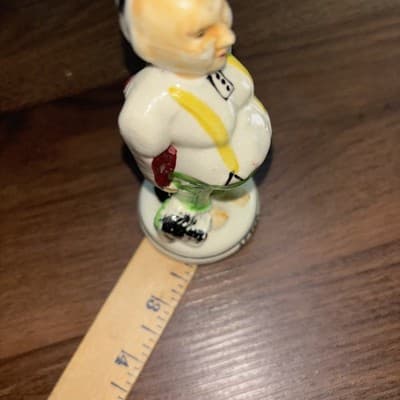 Vintage Before After Bride Groom Time Marches On Salt and Pepper Shakers Japan - Thumbnail 8