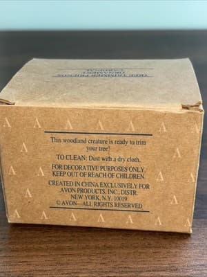 Avon Gift Collection Tree Trimmer Friends CARDINAL Bird Snowflake Ornament VTG - Thumbnail 12