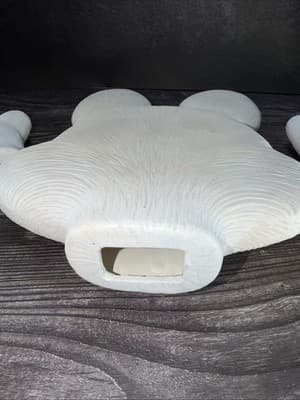 VTG Ceramic Large Bunny Hands & Head Easter Decor Garden Statue Fence DIY Doll - Thumbnail 10