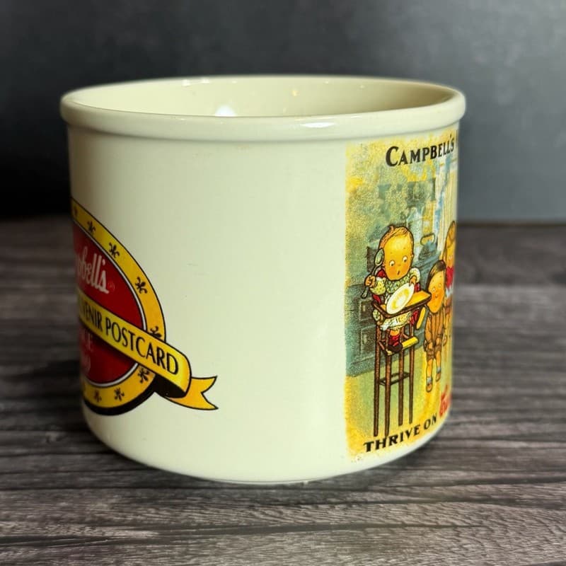 Westwood 1994 Campbell's Kids Replica 1910 Souvenir Postcard Soup Mug 14oz - Thumbnail 8
