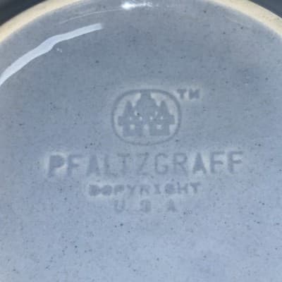 11 Pfaltzgraff GAZEBO BLUE Saucer Plates USA 5.75” NO Coffee Mugs Replacement - Thumbnail 10
