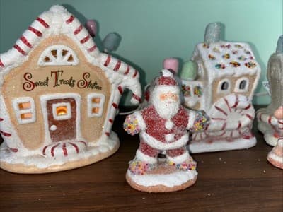 Dept 56 Simple Traditions Sweet Treats Christmas Express Train 6 Piece Set 2003 - Thumbnail 2