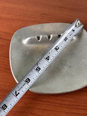 VTG Set Of Two MCM Wilton Armetale Pewter Ashtray Made In Columbia PA USA - Thumbnail 10