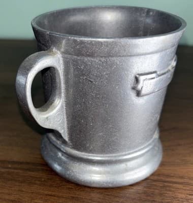 Vintage Pewter Bicentennial 1776-1976 Mug Made In USA Silver Eagle - Thumbnail 5