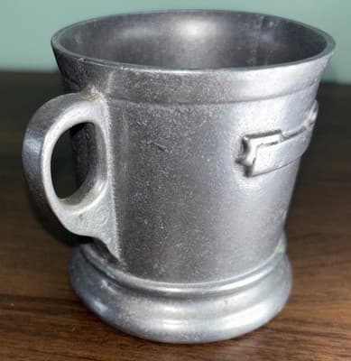 Vintage Pewter Bicentennial 1776-1976 Mug Made In USA Silver Eagle - Thumbnail 4
