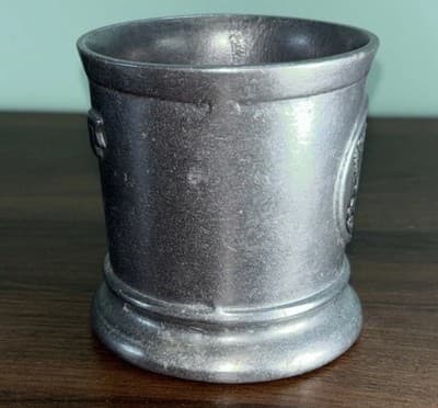 Vintage Pewter Bicentennial 1776-1976 Mug Made In USA Silver Eagle - Thumbnail 7