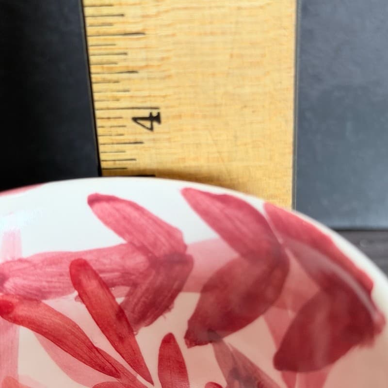 Pugh Studio Ceramic Hand-Painted Abstract Leaf Branch Coffee Mug - Thumbnail 8