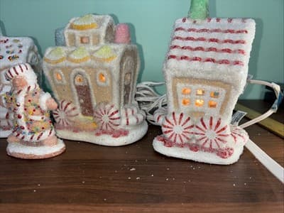 Dept 56 Simple Traditions Sweet Treats Christmas Express Train 6 Piece Set 2003 - Thumbnail 4