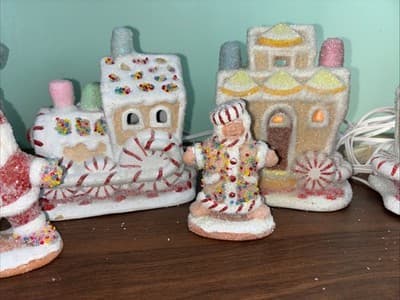 Dept 56 Simple Traditions Sweet Treats Christmas Express Train 6 Piece Set 2003 - Thumbnail 3