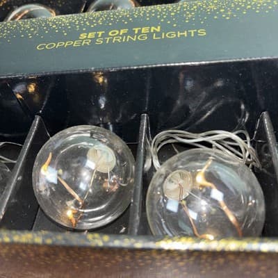 2 Inch Bubble Ball Fairy 10 Lights Battery Operated String Lights Decor Garden - Thumbnail 4