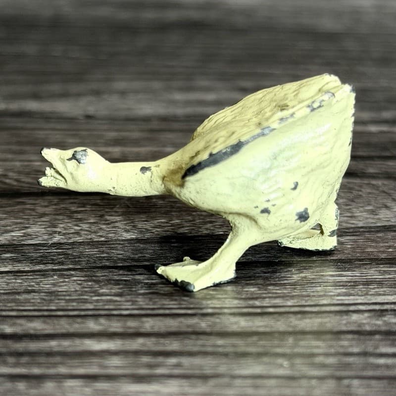 Vintage Barclay Cast Lead Miniature Hissing Goose Figurine