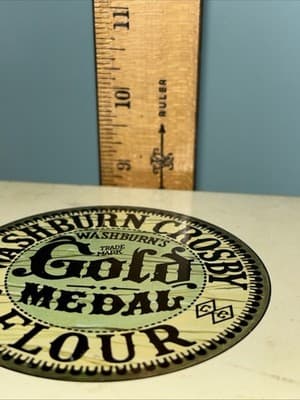 Vintage Collectible Tin WASHBURN CROSBY Co. Gold Medal Flour Colorful 1980s Era - Thumbnail 10
