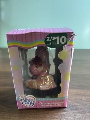 My Little Pony Kurt Adler 2008 Christmas Ornament Pinkie Pie With Present - Thumbnail 4
