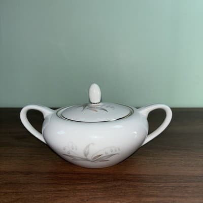 Kaysons Fine China of Japan Golden Rhapsody Pattern Cream and Sugar Set - Thumbnail 8