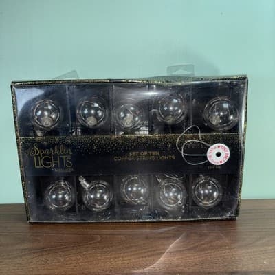 2 Inch Bubble Ball Fairy 10 Lights Battery Operated String Lights Decor Garden - Thumbnail 2