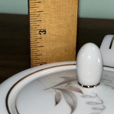 Kaysons Fine China of Japan Golden Rhapsody Pattern Cream and Sugar Set - Thumbnail 19