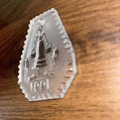 Waterford Crystal 1991 12 Days Of Christmas Ornament 8 Maids Milking - Thumbnail 9