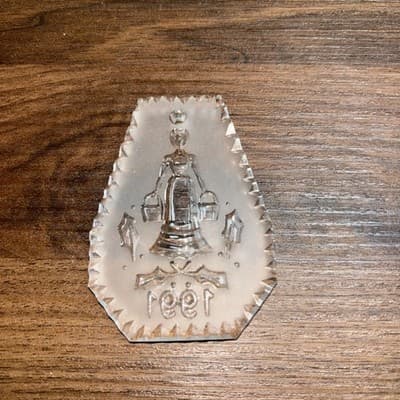 Waterford Crystal 1991 12 Days Of Christmas Ornament 8 Maids Milking - Thumbnail 7