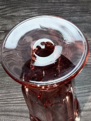 Imperial Glass OLD WILLIAMSBURG Pink 7.25”Ice Tea Glass Water Goblet Replaceme - Thumbnail 9