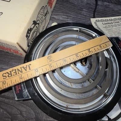 Hamilton Beach Fifth Burner Single Hot Plate Electric Burner Black Compact Works - Thumbnail 13