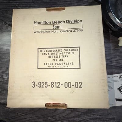 Hamilton Beach Fifth Burner Single Hot Plate Electric Burner Black Compact Works - Thumbnail 11