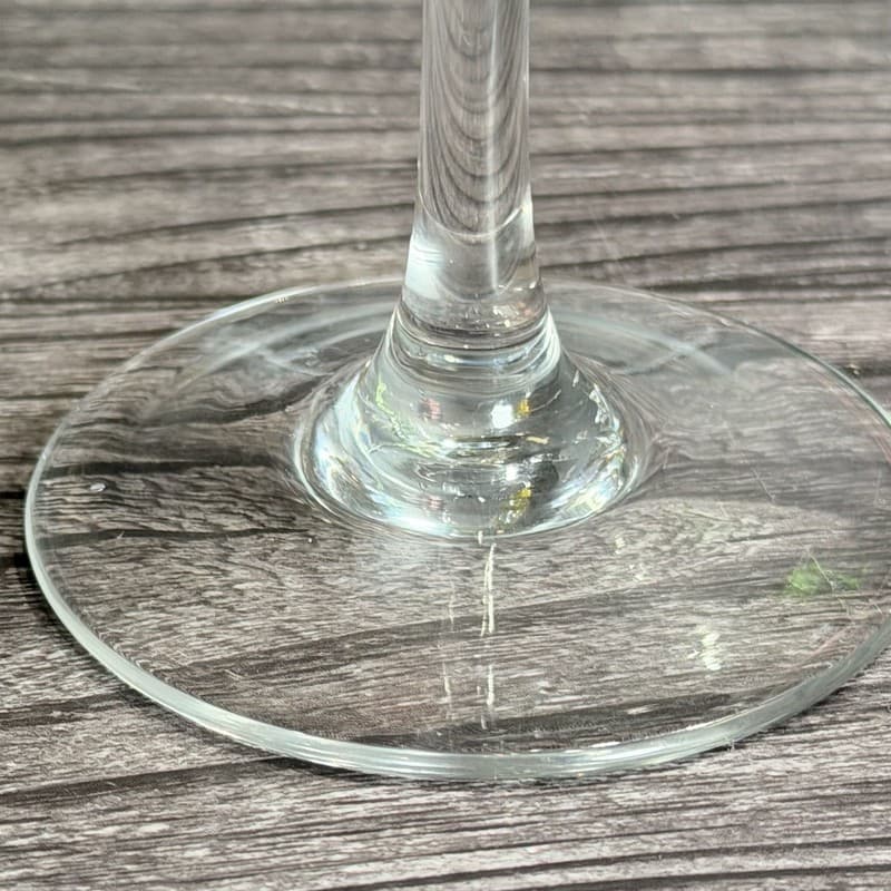 Set of 4 Multicolor Etched Polka Dot Champagne Flutes Crystal Glass - Thumbnail 8