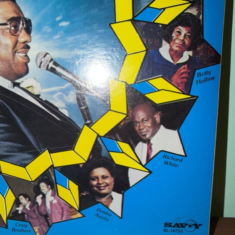 James Cleveland Sings with The World's Greatest Gospel Stars Vol. II Vinyl LP - Thumbnail 5