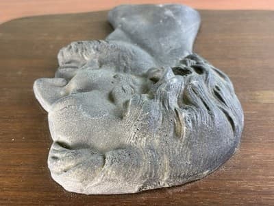 President Abe Abraham Lincoln heavy cast iron Custom Wood Wall Plaque 3D Detail - Thumbnail 6