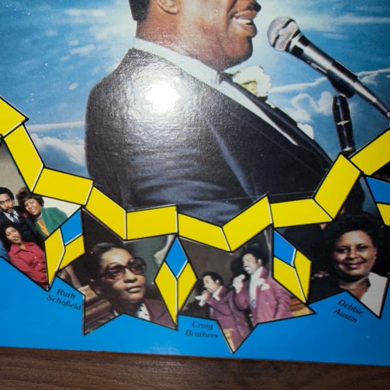James Cleveland Sings with The World's Greatest Gospel Stars Vol. II Vinyl LP - Thumbnail 4