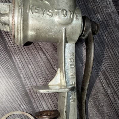 Collectible Vintage Keystone Meat Grinder, Made In Usa, Boyertown, PA - Thumbnail 20