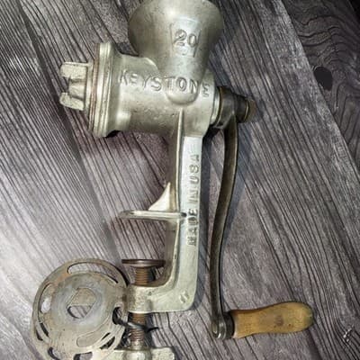 Collectible Vintage Keystone Meat Grinder, Made In Usa, Boyertown, PA - Thumbnail 18