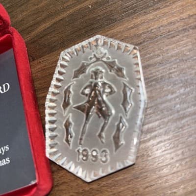 WATERFORD CRYSTAL 12 DAYS OF CHRISTMAS ORNAMENT - 10 LORDS OF LEAPING - Thumbnail 4