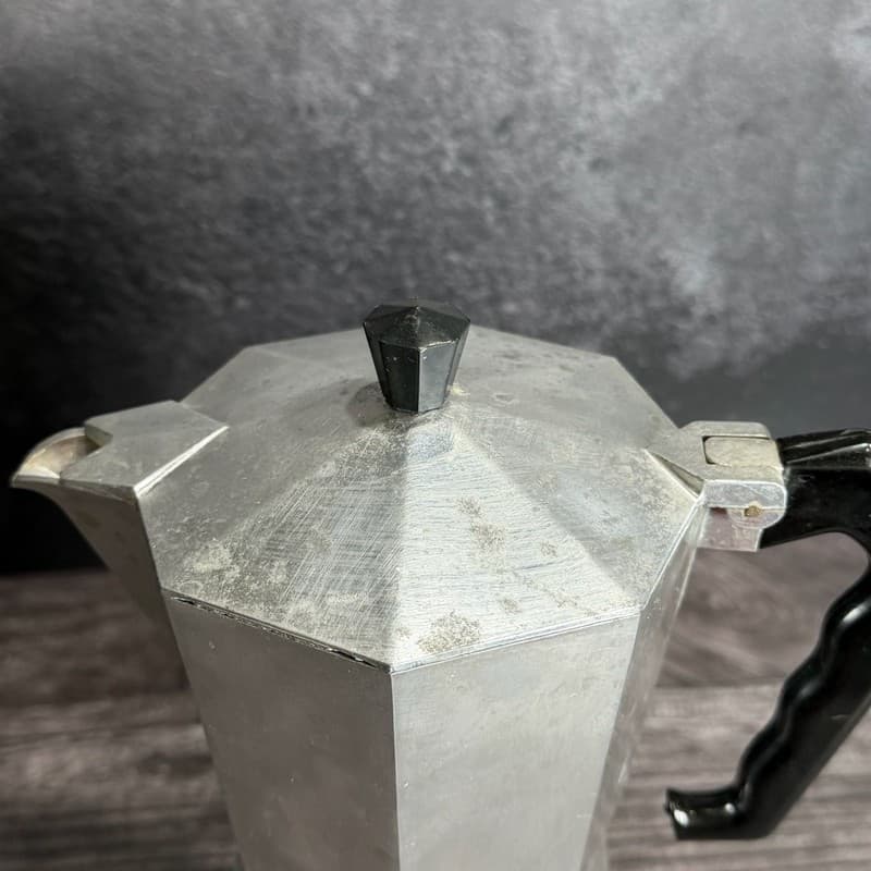 Vintage Zanzibar Moka Espresso Coffee Pot Stovetop Maker Made in Italy - Thumbnail 3