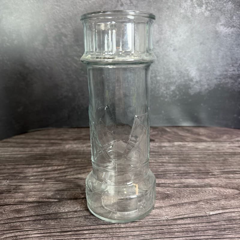 Vintage Red Lobster Lighthouse Embossed Drinking Glass with Sailing Ship Logo - Thumbnail 6