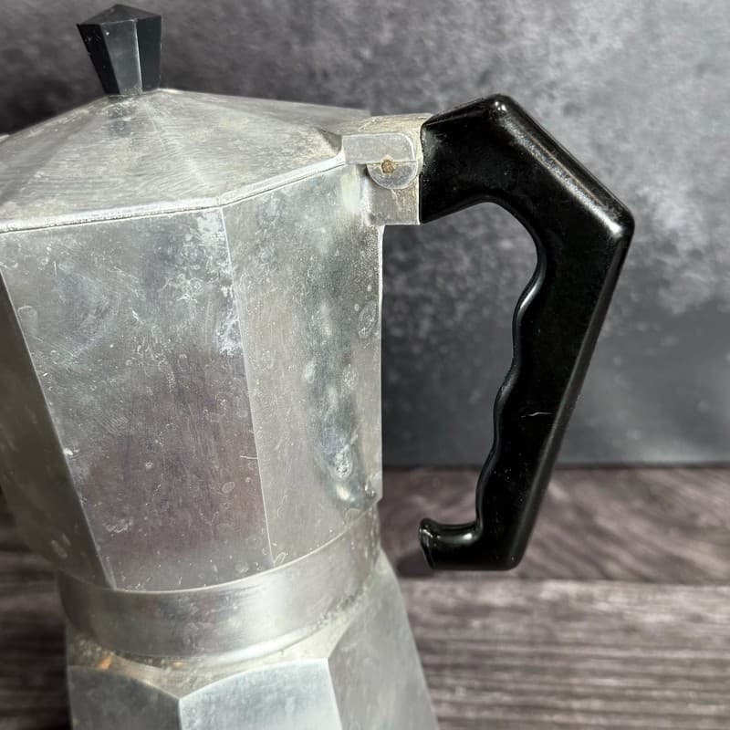 Vintage Zanzibar Moka Espresso Coffee Pot Stovetop Maker Made in Italy - Thumbnail 4