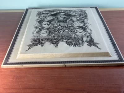 VTG JK THOMPSON JR. Patriotic ETCHED Wall Plaque 1975 BICENTENNIAL UNITED STATES - Thumbnail 8