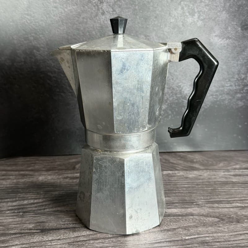Vintage Zanzibar Moka Espresso Coffee Pot Stovetop Maker Made in Italy - Thumbnail 2