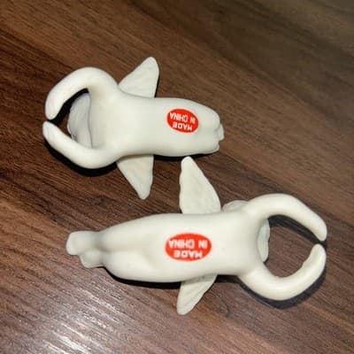 Pair of Vintage Porcelain Cherub Candle Holders - Thumbnail 7