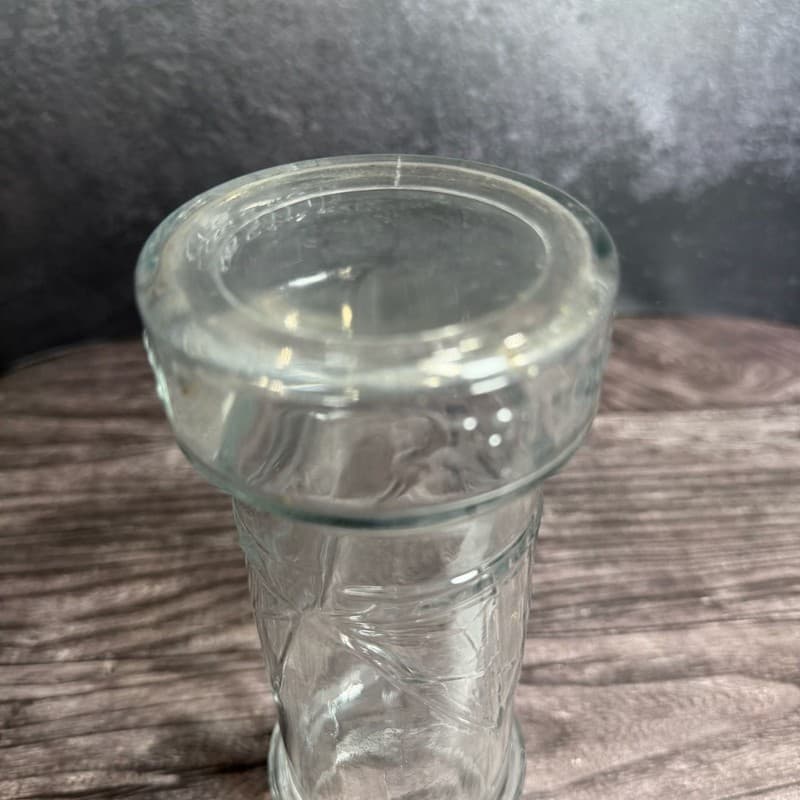 Vintage Red Lobster Lighthouse Embossed Drinking Glass with Sailing Ship Logo - Thumbnail 8