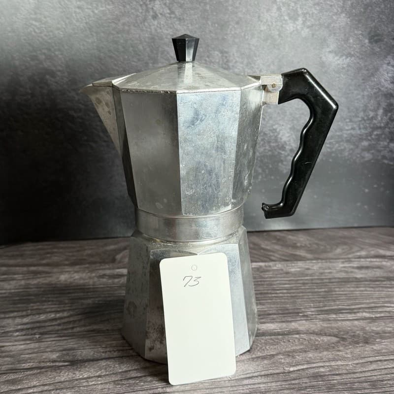 Vintage Zanzibar Moka Espresso Coffee Pot Stovetop Maker Made in Italy