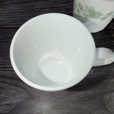 Corning Ware Corelle Coffee Mug Tea Cup Callaway Swirl Ivy Tea Set Of 4 - Thumbnail 3